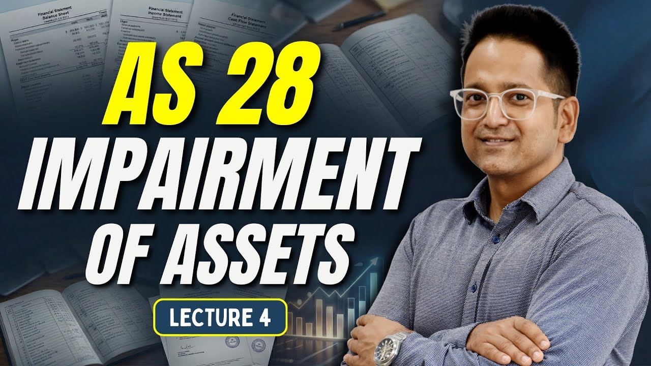 AS 28 - Impairment of Assets | Lecture 4 | CA Raj K Agrawal