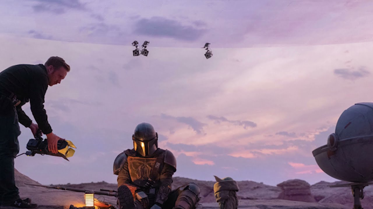 How The Mandalorian uses virtual sets