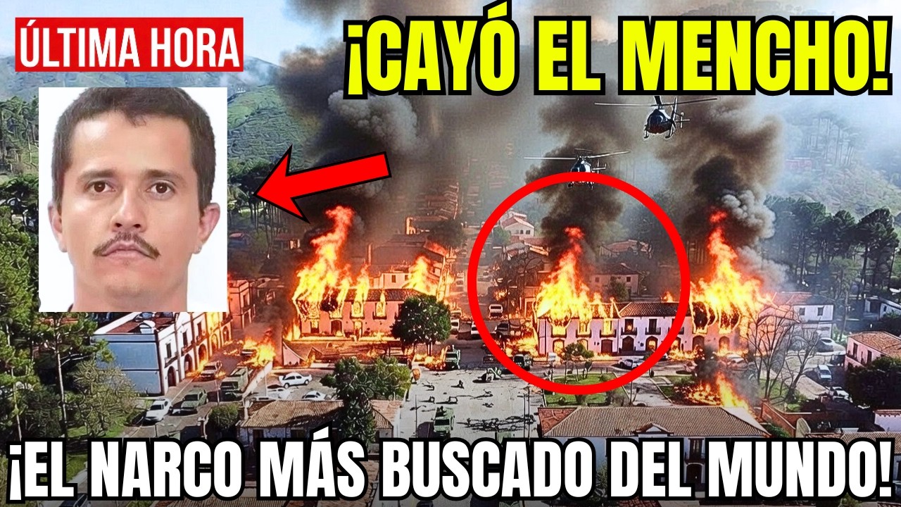 🇲🇽🚨&iexcl;CAY&Oacute; EL MENCHO! EL NARCOTRAFICANTE M&Aacute;S BUSCADO DEL MUNDO ABATIDO EN JALISCO