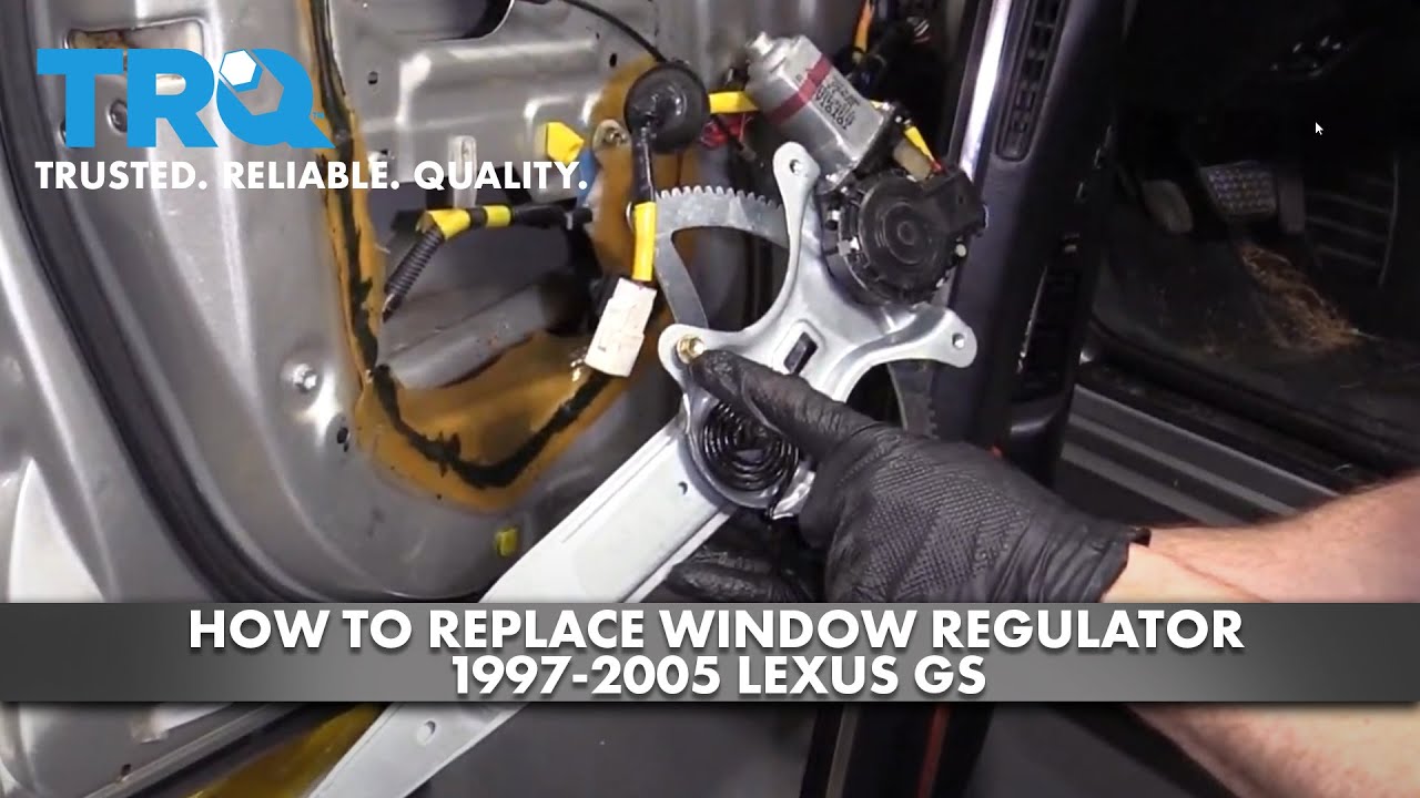 Как заменить стеклоподъемник на Lexus GS 1997-05