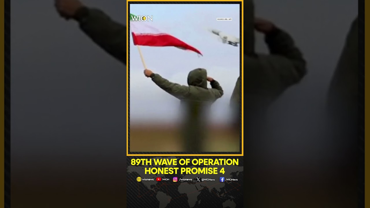 Iran Launches Missiles, Drones at Israel and US Targets in Gulf | WION shorts
