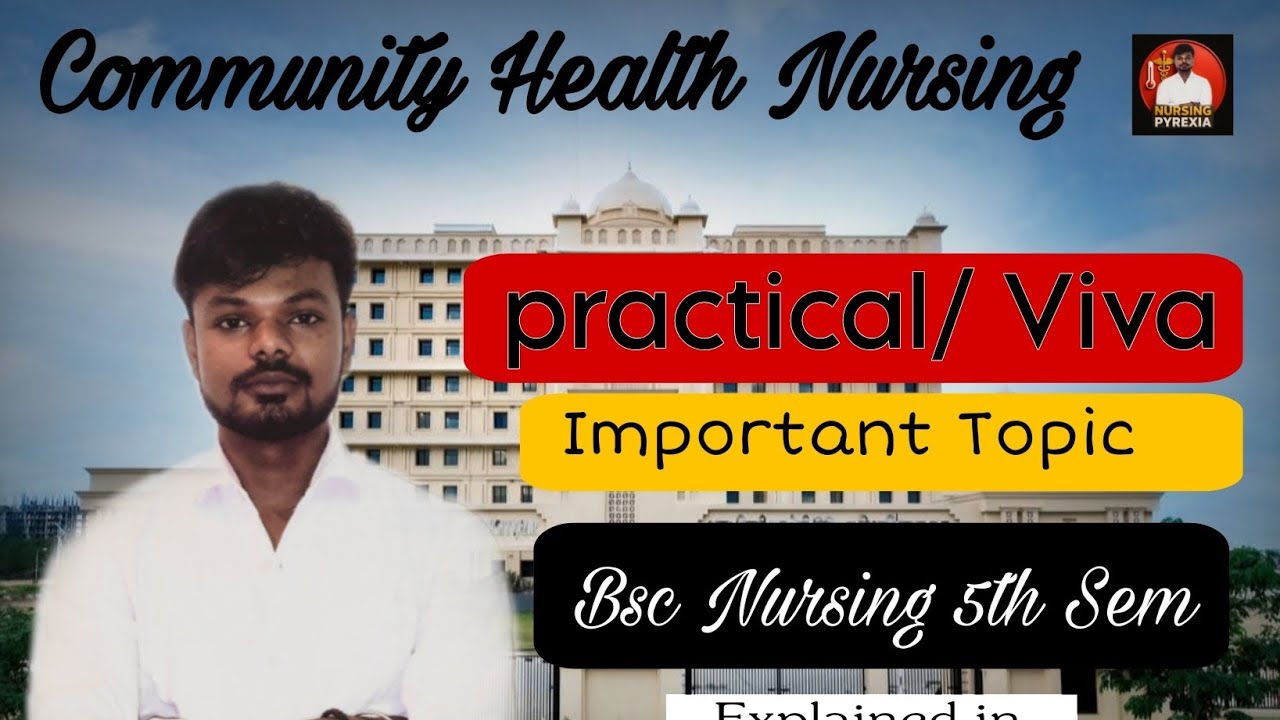 Community health nursing viva questions Bsc nursing 5th sem