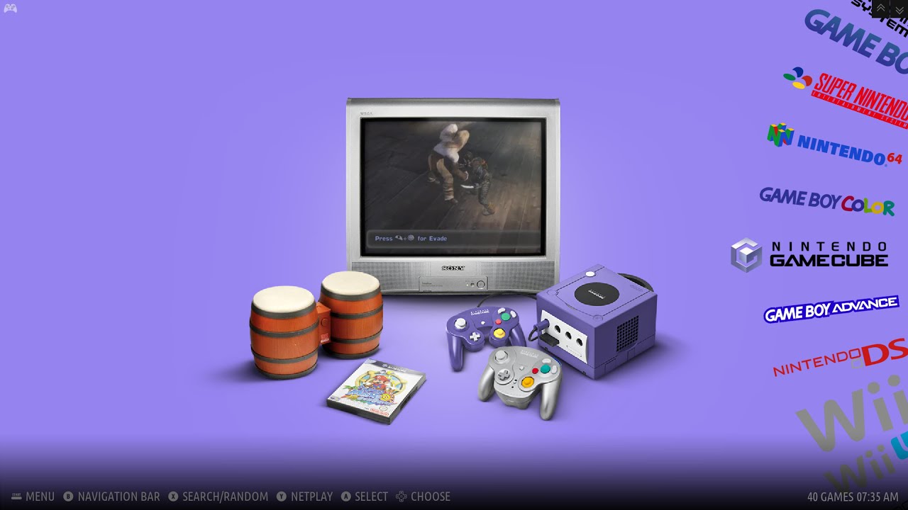 محاكي دولفين جيم كيوب للكمبيوتر GameCube افضل اعدادات الجودة | dolphin emulator Retrobat |