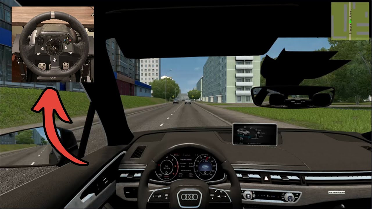 2016 Audi Q7 - City Car Driving [Logitech G920 Gameplay]