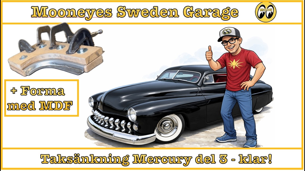 TAKSÄNKNING MERCURY CUSTOM DEL 3 - KLAR!