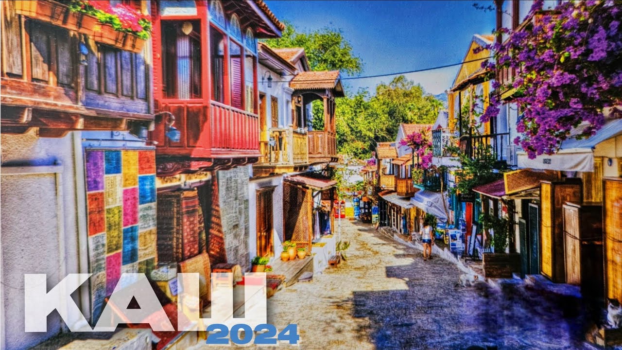 🇹🇷 Каш 2024, Турция. Один день с нами. Вертолётная площадка и уютные улочки города.