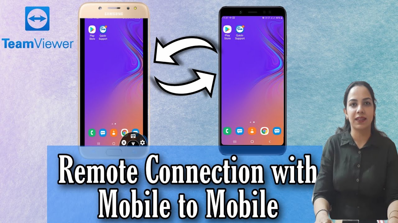 Teamviewer: Mobile to Mobile | Remote Connection with Mobile to Mobile | Teamviewer QuickSupport