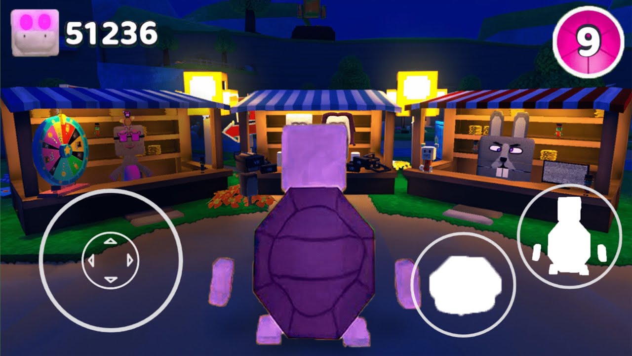 Turtle Boss in Night Turtletown - Super Bear Adventure