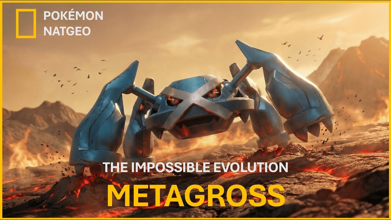 Pokémon NatGeo METAGROSS The IMPOSSIBLE EVOLUTION!
