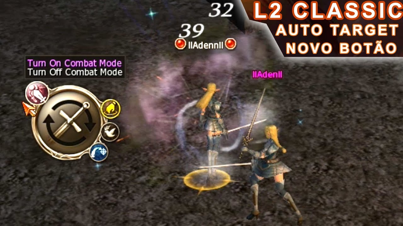 Lineage 2 Classic NA - Novo Botão Auto Hunting (Explicando as Funções) Tutorial em Português PT-BR