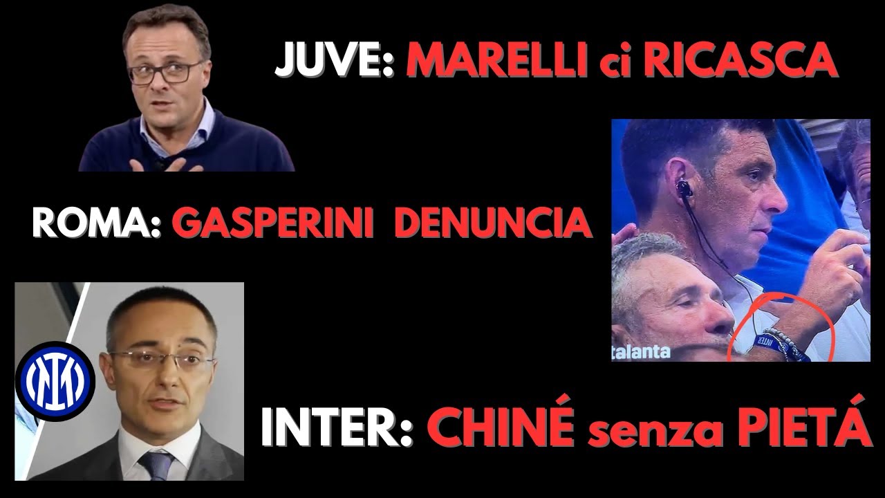 JUVENTUS, Chiné senza PIETÁ // Marelli ci RICASCA. La DENUNCIA di GASP.