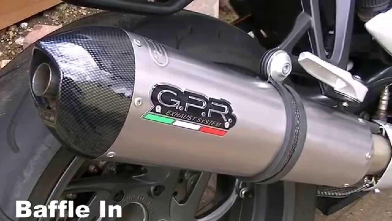 BMW K1300s GPR GPE Titanium