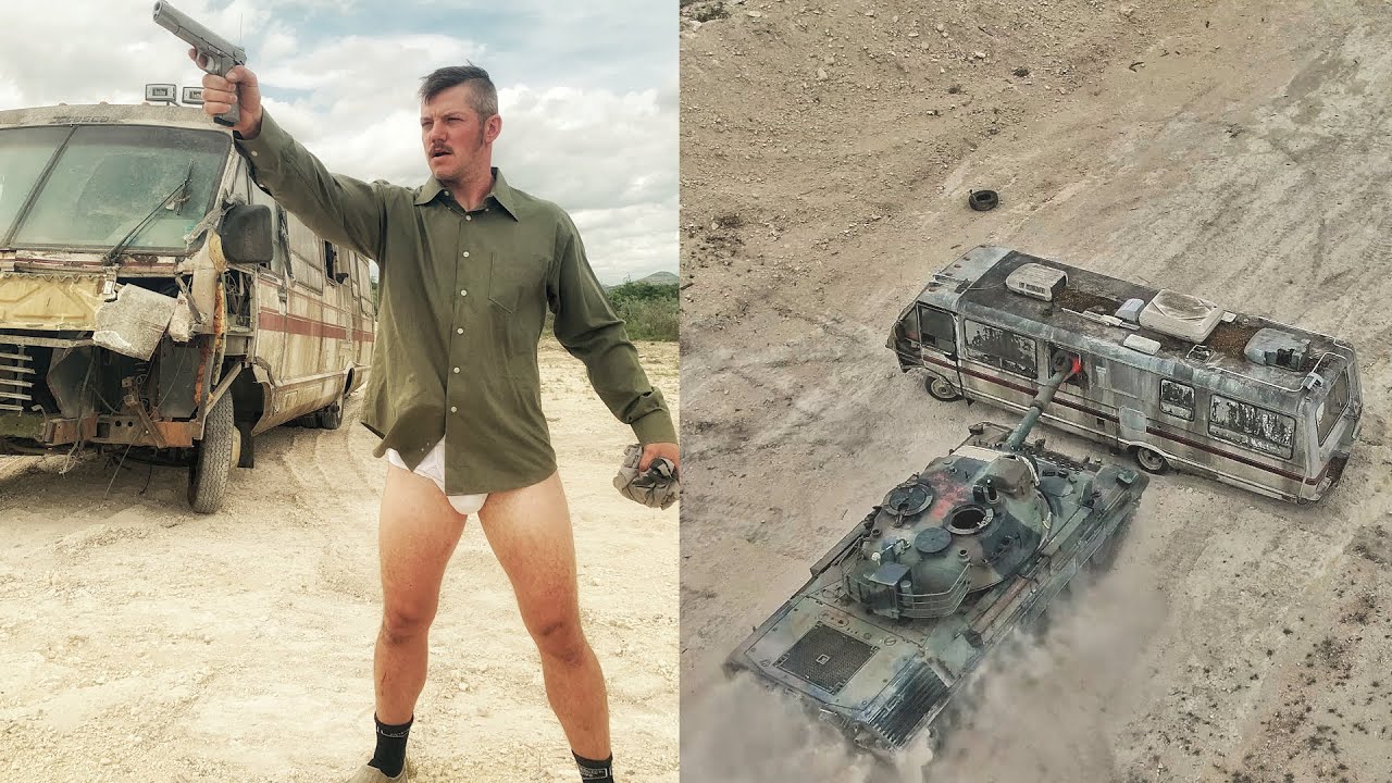 40 Ton Leopard Tank vs My New RV