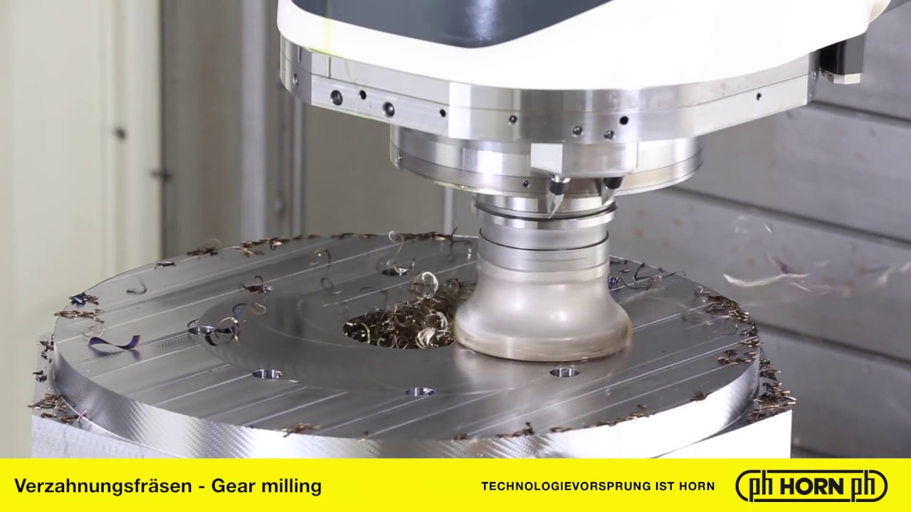 Verzahnungsfräsen / Gear Milling