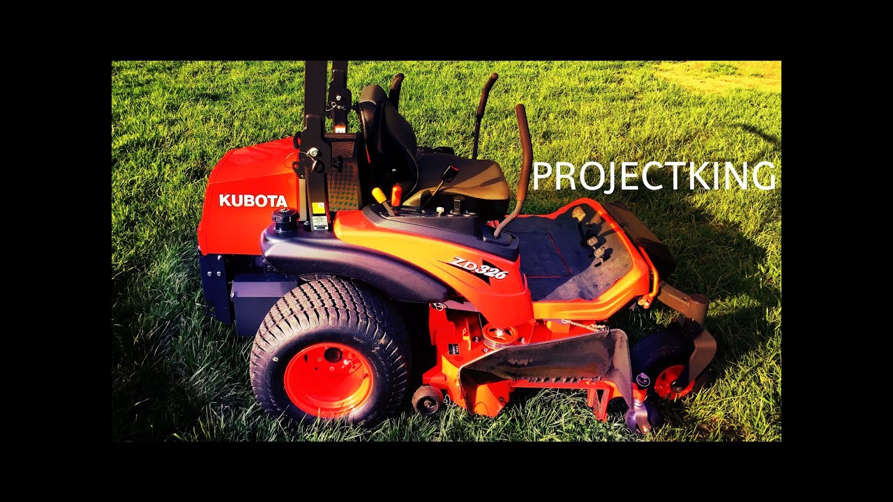 Zero Turn Mower Power House!  Kubota ZD326