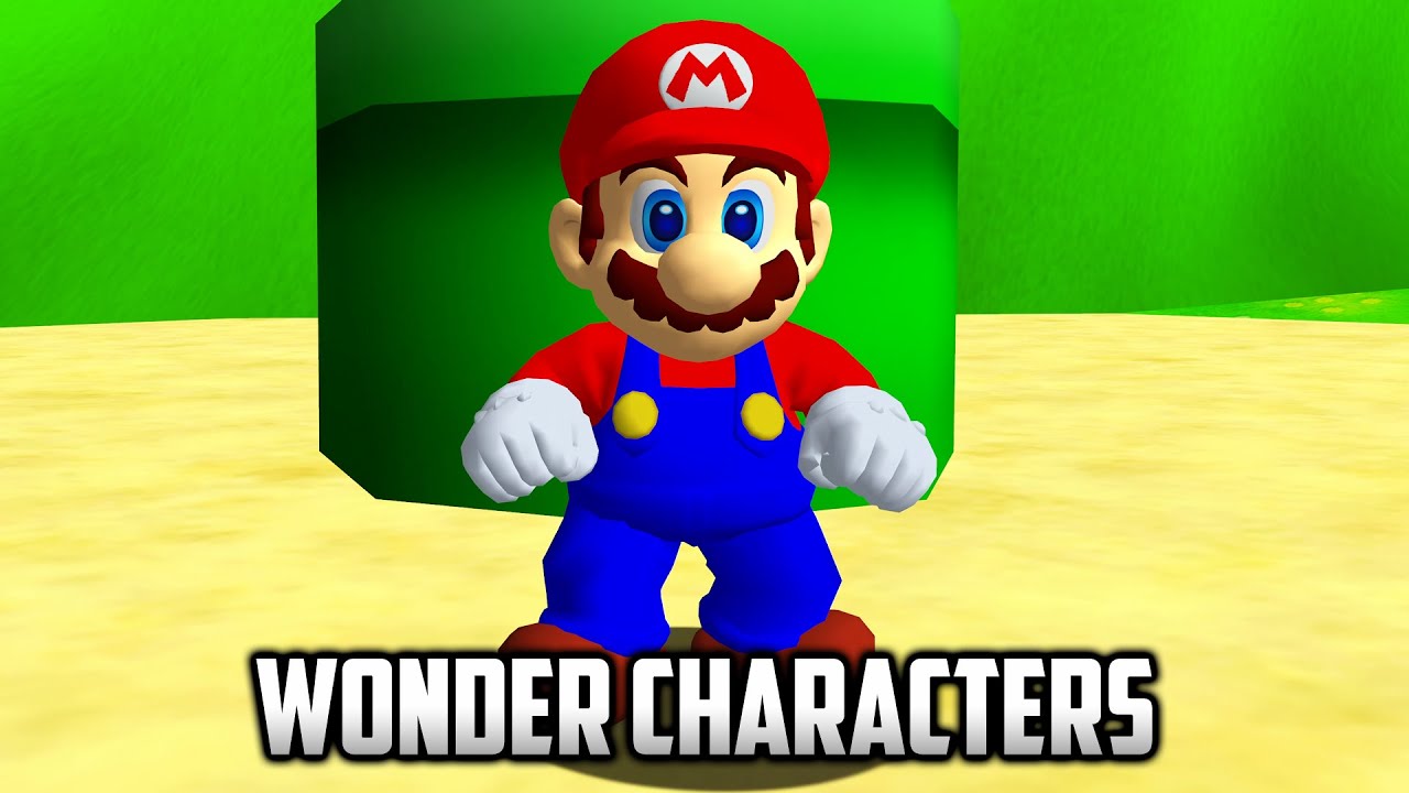 ⭐ Super Mario 64 PC Port - Wonder Characters v1.5