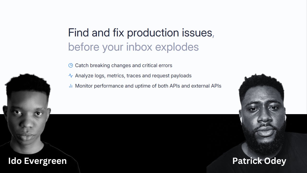 Modern API Observability and Error logging - Patrick Odey