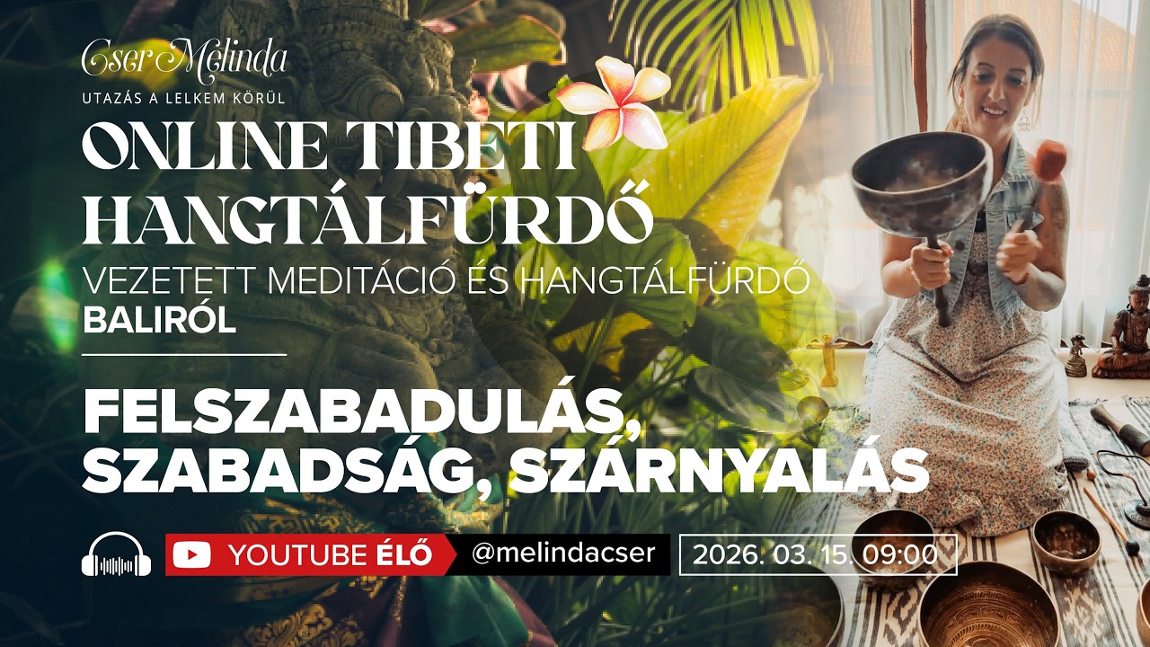 Melinda Cser élőben közvetít!