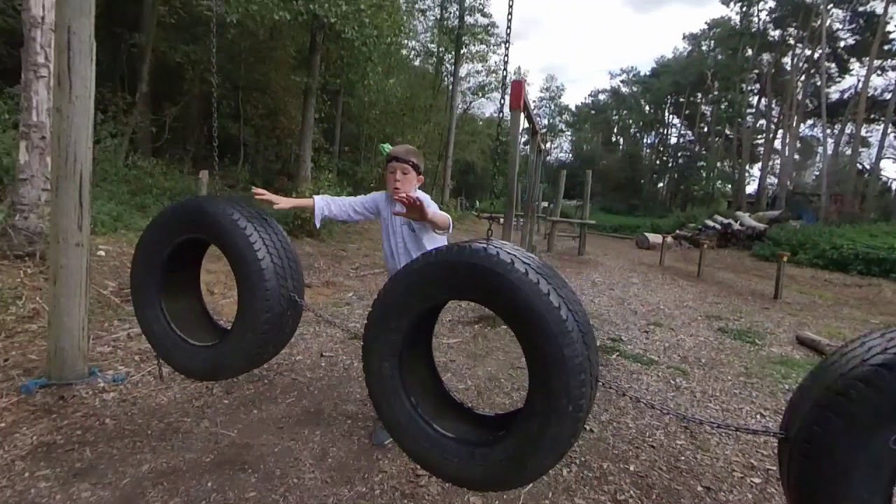 1st Bowdens Group camp Obstacle  Course