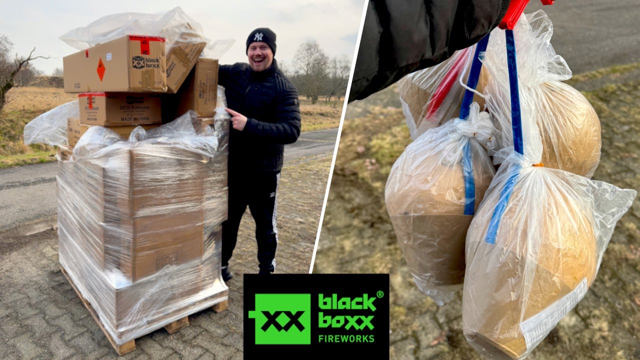 ÜBER 120 KUGELBOMBEN [F4 FEUERWERK] UNBOXING 💥Blackboxx Fireworks 🚀