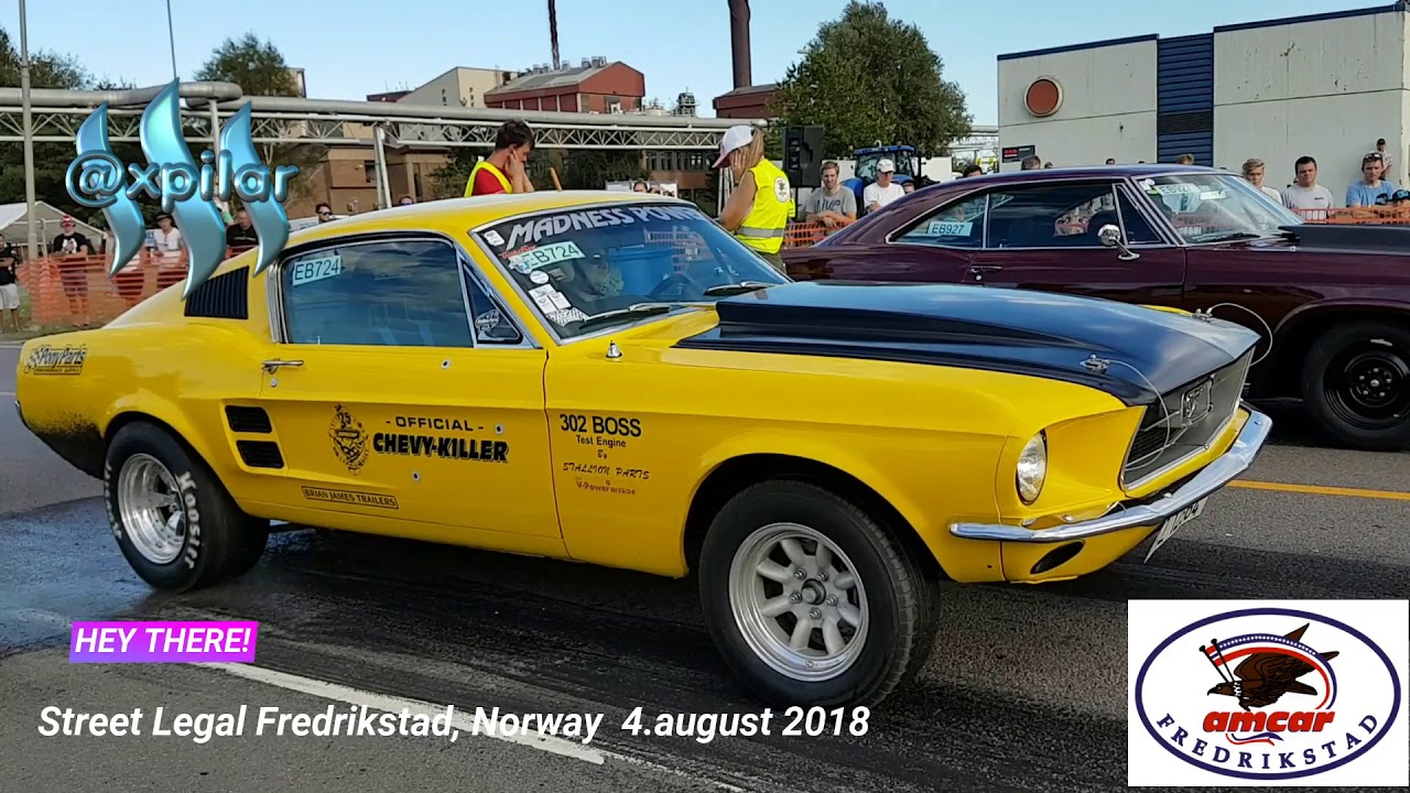Street Legal in Fredrikstad, Norway 4 august 2018