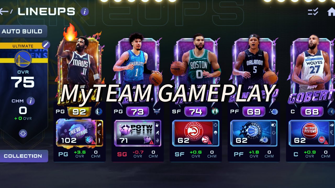 ICONIC 92 OVR KYRIE IRVING GAMEPLAY! NBA LIVE MOBILE SEASON 10
