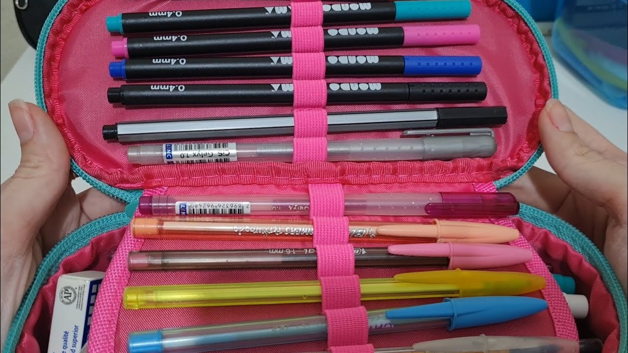 MATERIAL ESCOLAR 2023 - O QUE TEM NO MEU ESTOJO DA FACULDADE