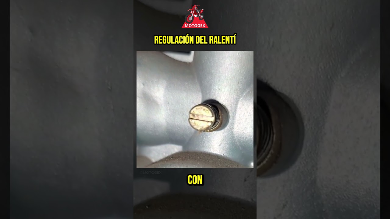 Regula la Velocidad De Tu Moto As&iacute; #motos  #mecanica  #ralenti  #mantenimientomotos