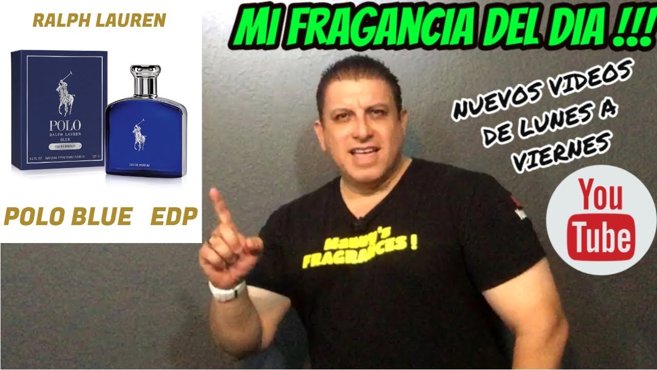 RALPH LAUREN POLO BLUE EDP ( 2016 ) || Mi Fragancia del Día!! || 6 Sept 2018