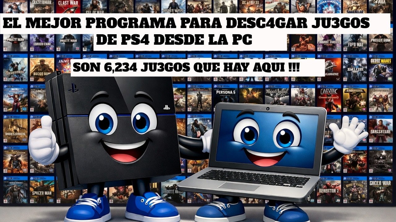 TUTORIAL PS4 GAME SCRAPER DESDE 5.05 HASTA 13.00