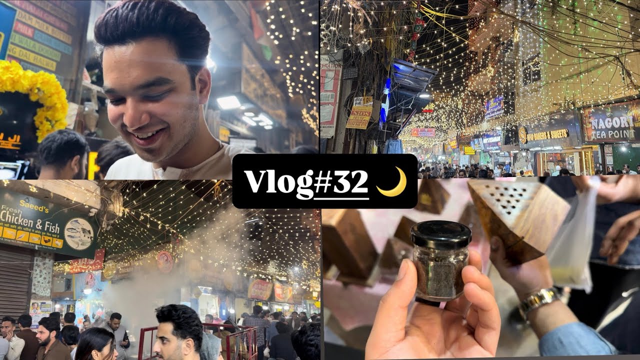 Ramadan Ep.2 🌙 | Okhla Zakir Nagar| Javed Nihari 🤤|Mir Hadi Vlogs 🔥 