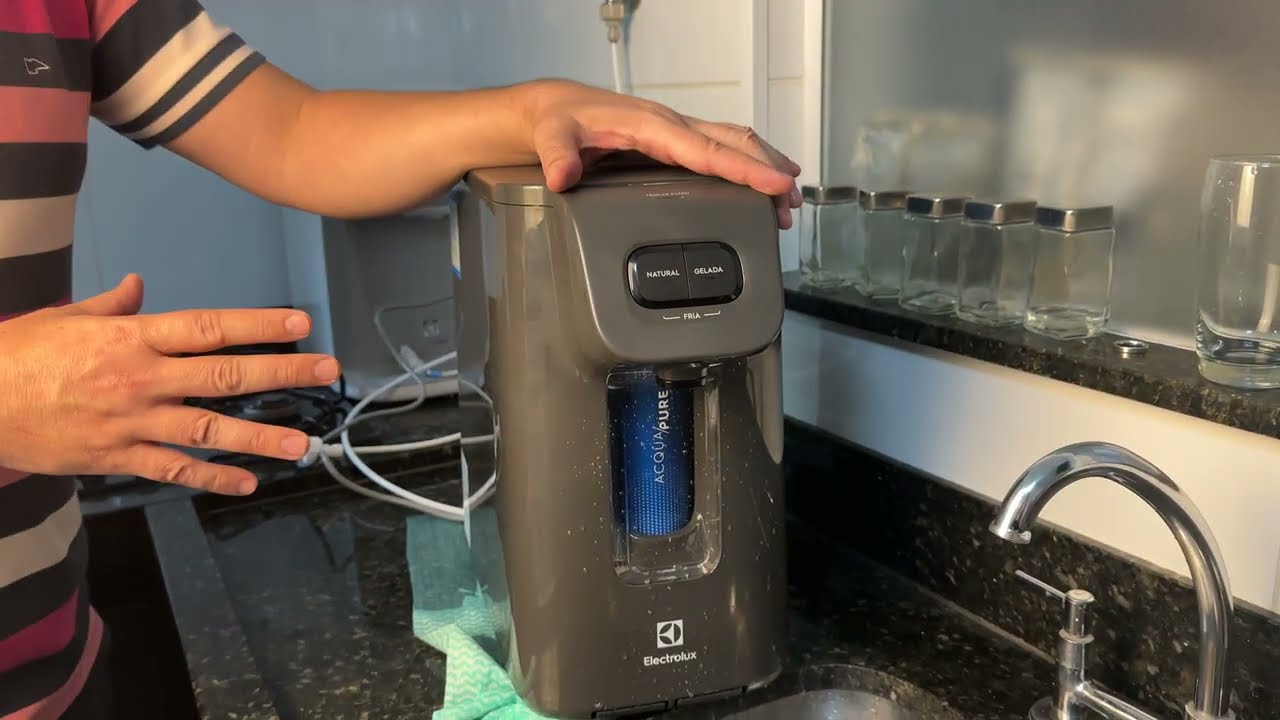 Como instalar o purificador de água Electrolux PC01B PC01X