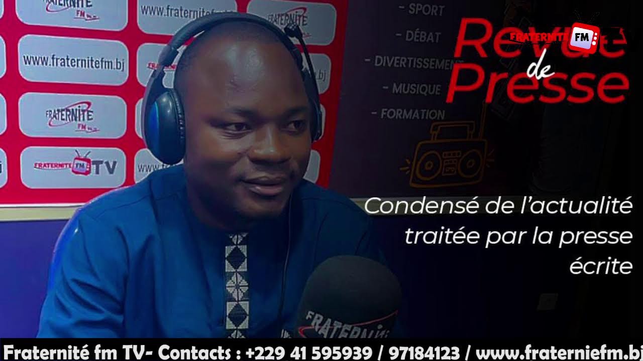 FRATERNITE FM TV : LE JOURNAL DE 19H  DE CE  26 01 2026