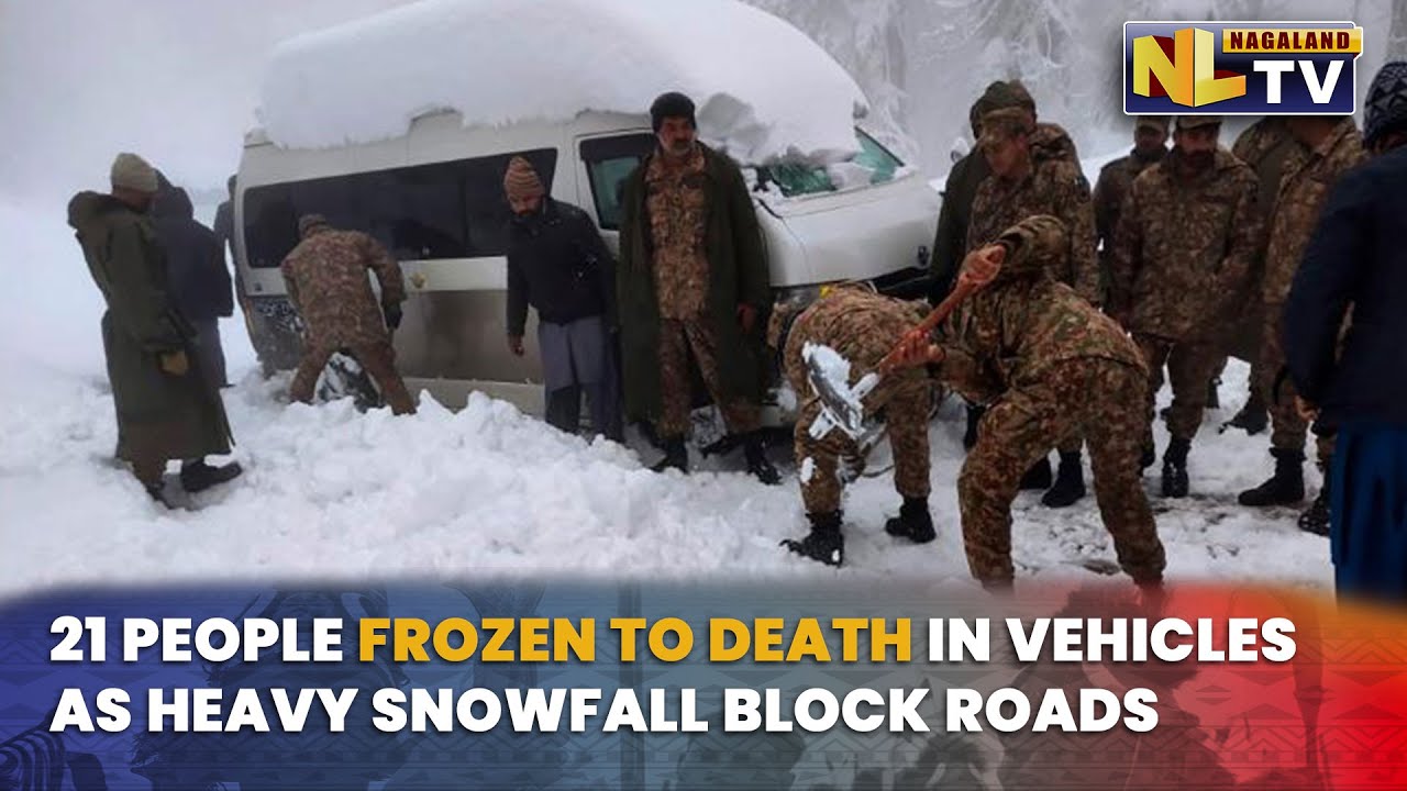 21 PEOPLE DEAD DUE TO HEAVY SNOWFALL AT PAKISTAN&rsquo;S MURREE HILL STATION, DECLARED CALAMITY HIT AREA