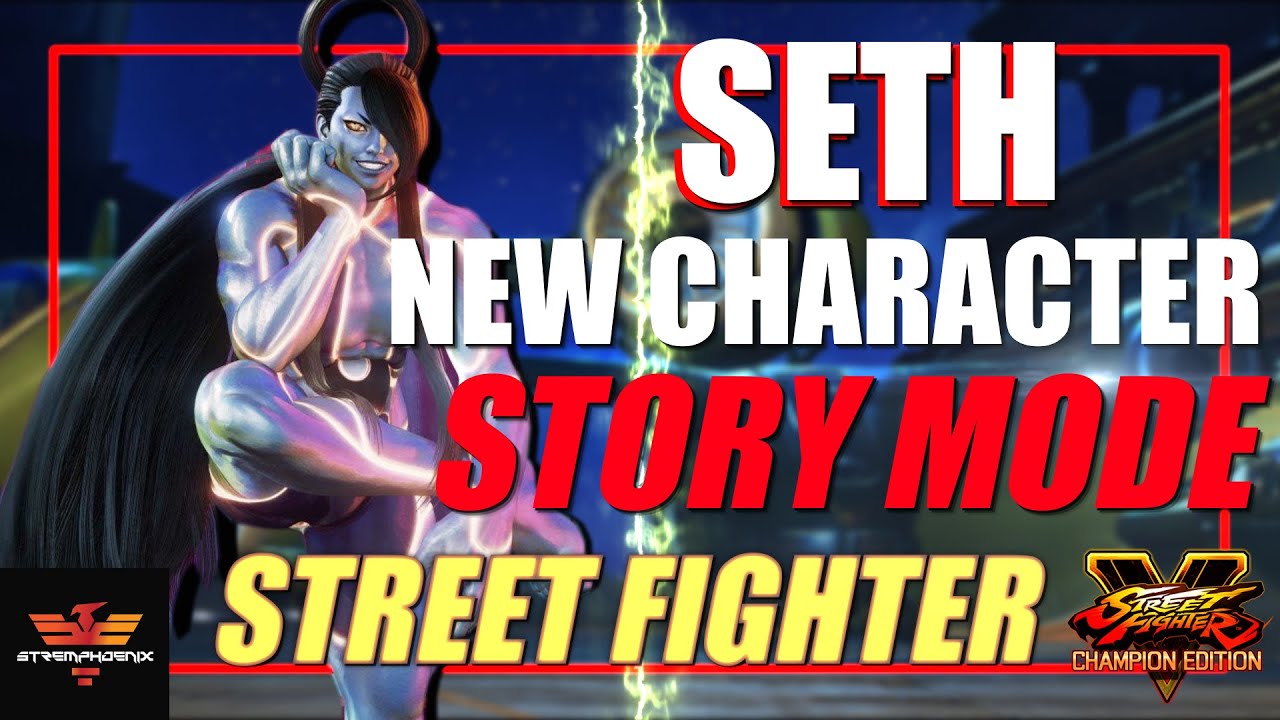 Street Fighter V Champion Edition l SF5✨Seth Story Mode