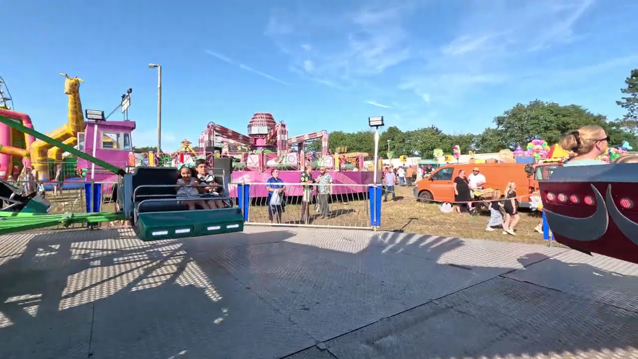 Tornado mounted onride POV, Herning Tivolipark