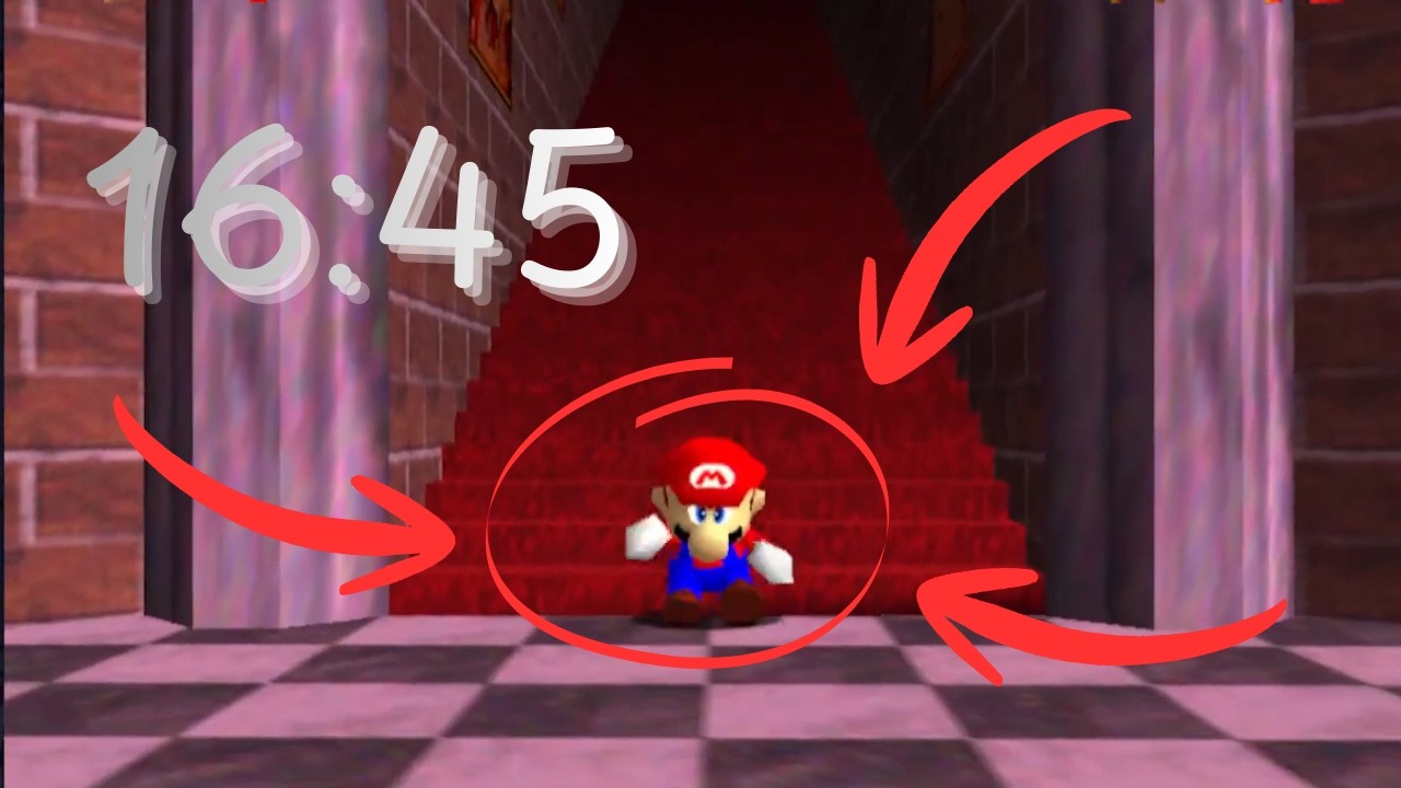 [EMU] SM64 16 Star in 16:45