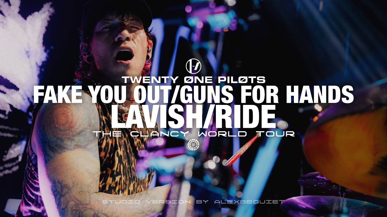 Twenty One Pilots - Fake You Out/Guns For Hands/Lavish/Ride (The Clancy World Tour Studio Version)