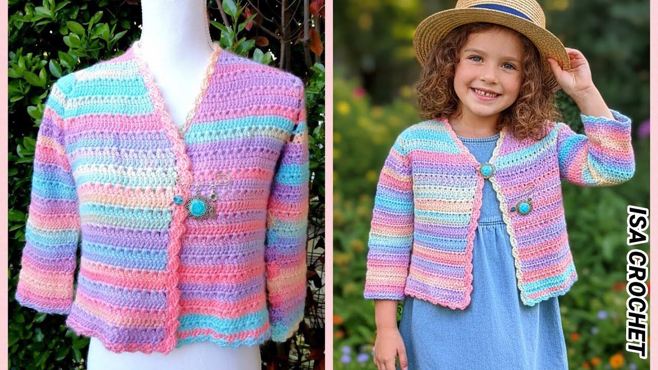 GILET🍹COCKTAIL🍹AU CROCHET  TOUTES TAILLES ET TOUTES LAINES 