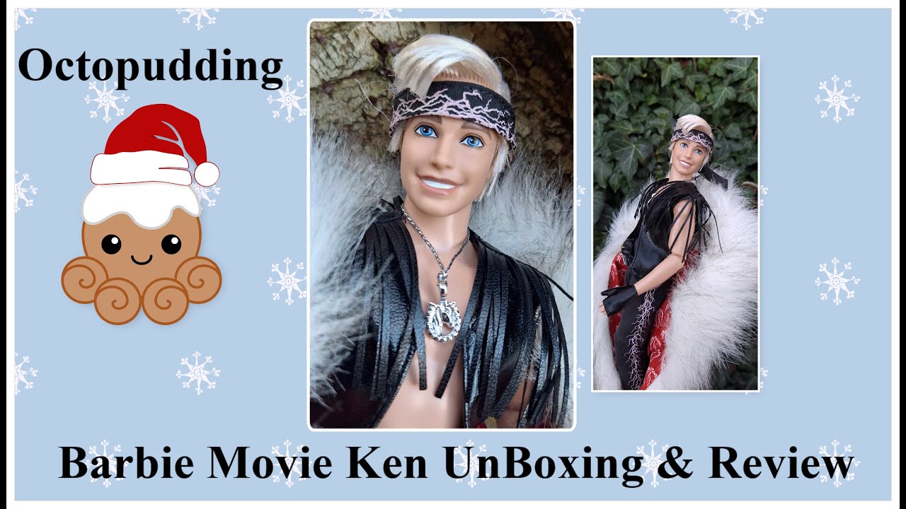 Barbie Movie Fur Coat Ken Doll Unboxing