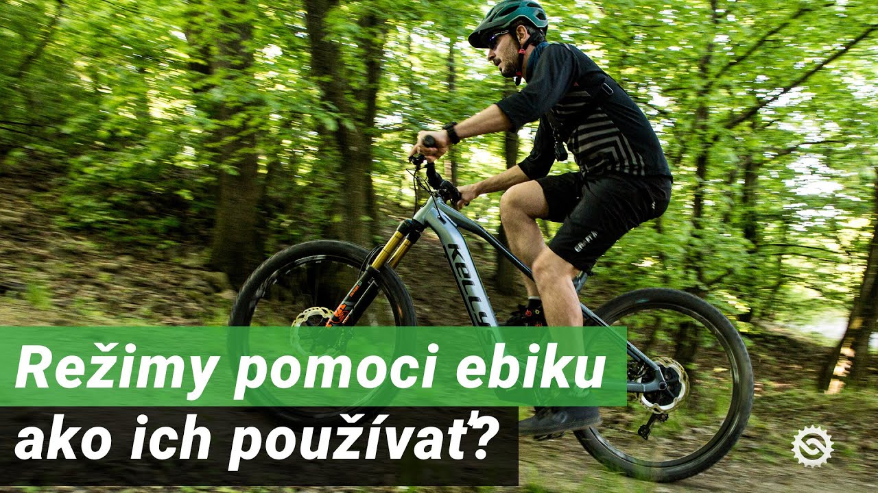 Režimy pomoci ebiku - ako ich správne používať