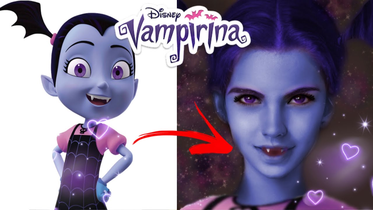 【Disney Vampirina】 в реальных персонажах