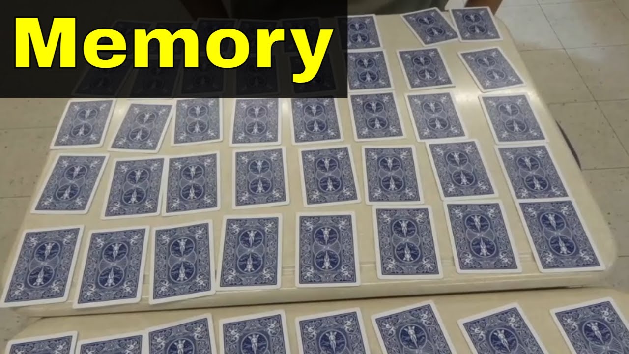 How To Play Memory Card Game-Full Tutorial