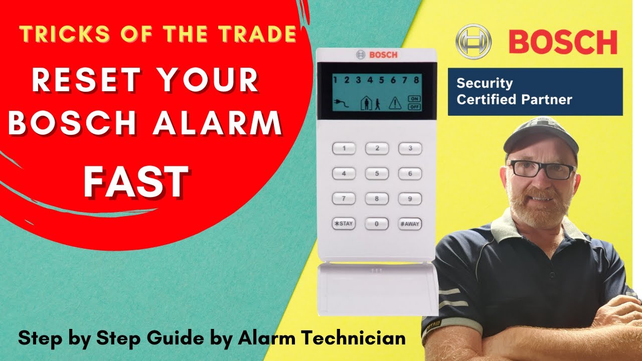 Reset Bosch Alarm System to factory settings Ep: 101(part 1 of 5)
