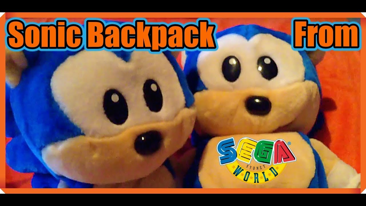 Sega World Sydney Sonic Backpack Review