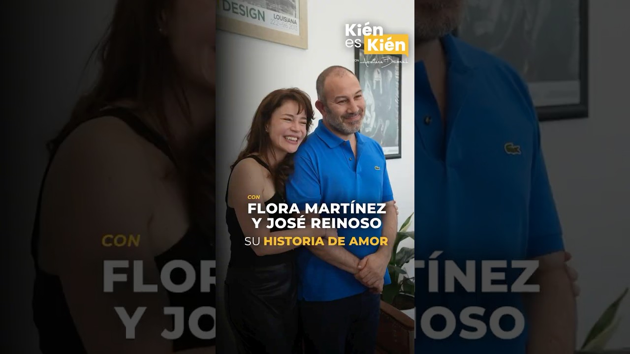 Flora Martínez y José Reinoso, su historia de amor