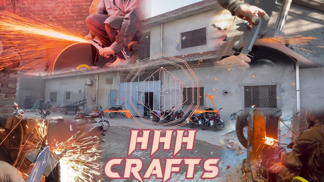 A VISIT OF HHH CRAFTS | Forging | Blade Blanking | Grinding | Polishing | Finishing Etc..........