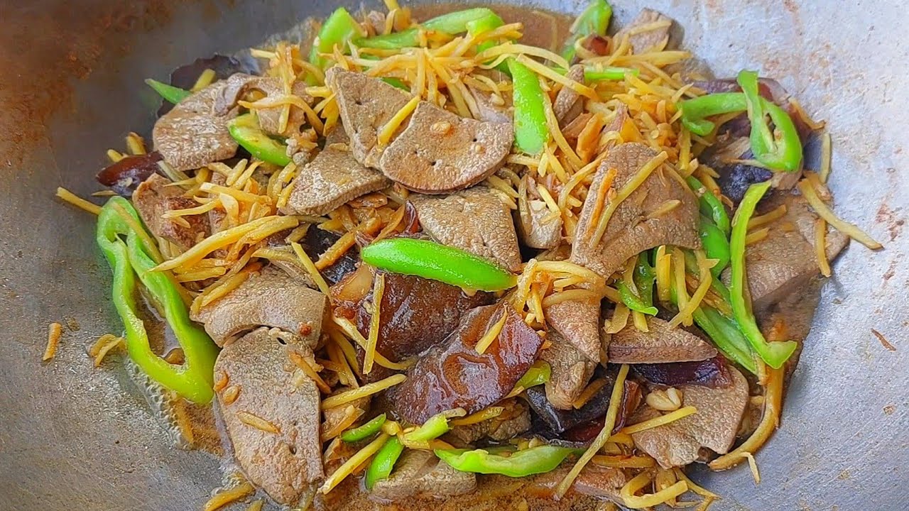 ตับหมูผัดขิง บอกเคล็ดลับวิธีจัดการตับหมูยังไงให้ผัดออกมา นุ่มฟูเด้งขาวไม่ดำ ไม่คาว ง่ายๆด้วยวิธีนี้