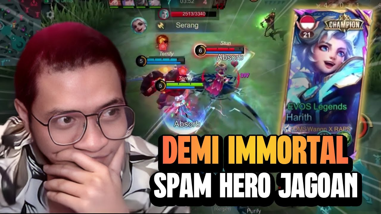 SHIBAL!! DEMI IMMORTAL UDAH PEDE BANGET PAKE HARITH, HILDA MALAH PERSONAL🥲