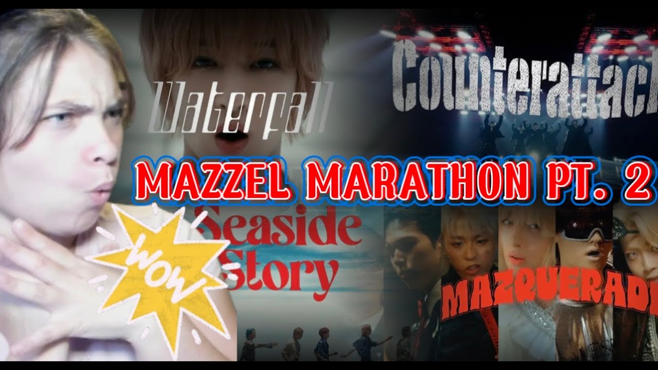 (MAZZEL MAR PT .2) WATERFALL, COUNTERATTACK, SEASIDE STORY, & MAZQUERADE|REACTION